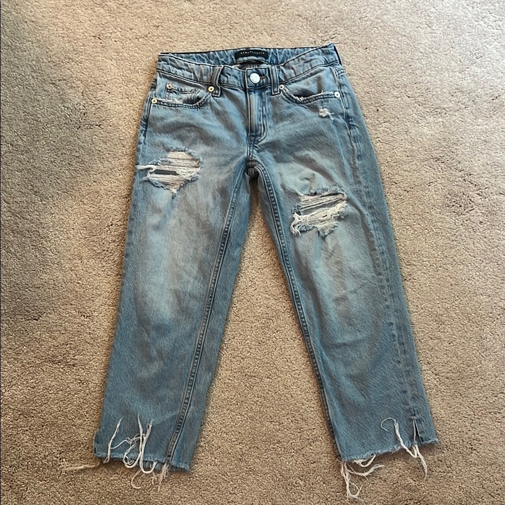 Aeropostale Low Rise Baggy Crop